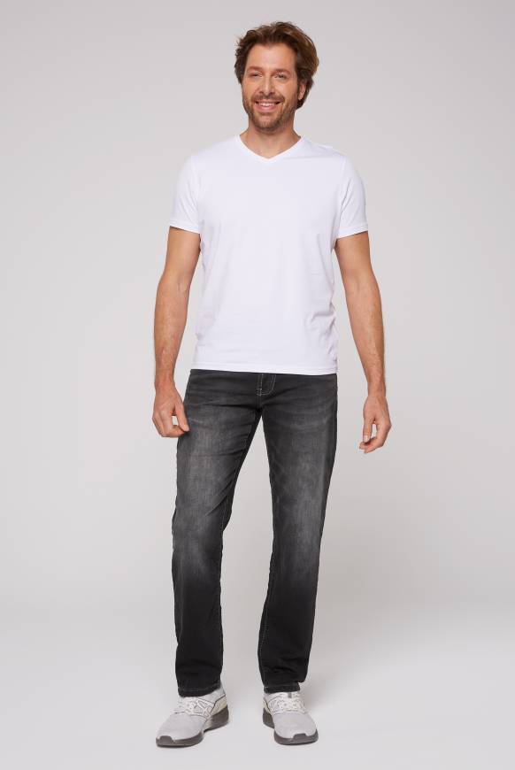 Soccx Jeans RO:BI Slim Fit black washed jogg 31 30 Super Sparpreis