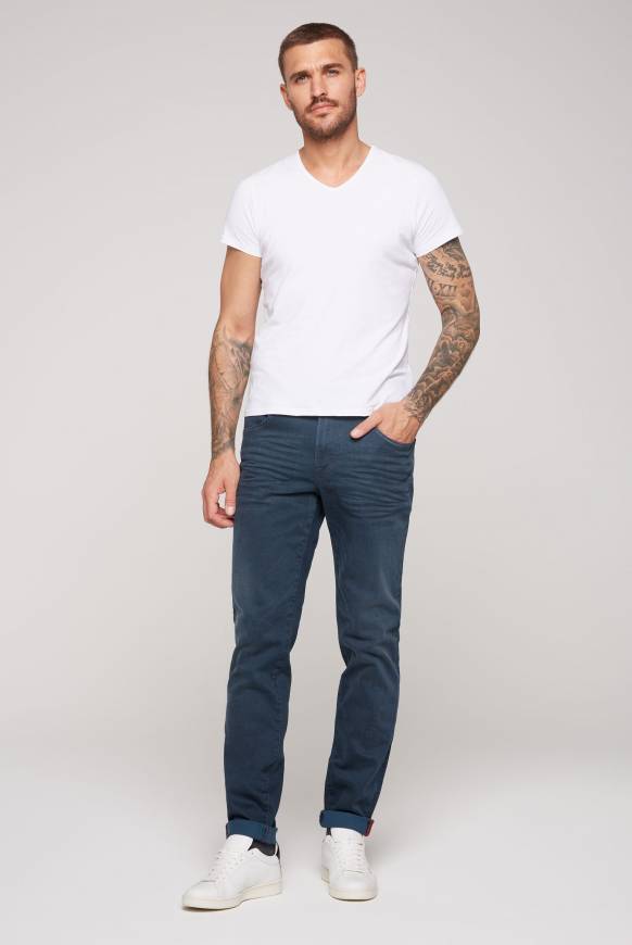 Soccx Jeans MA:X Regular Fit grey blue Letzte 2 Tage