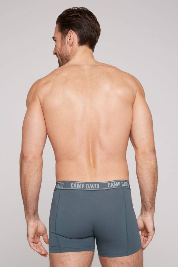 Soccx Boxershorts mit Logo-Bund surf grey Bis zu 65% Rabatt