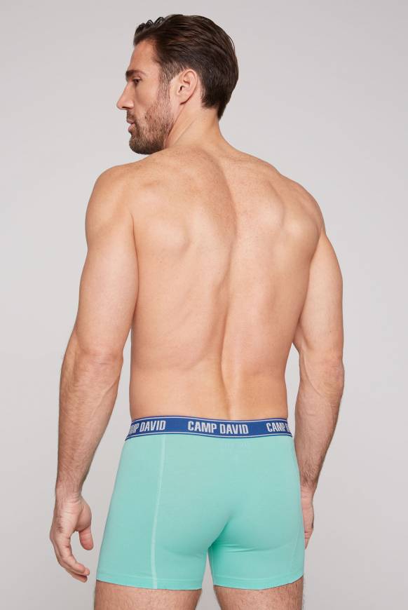 Soccx Boxershorts mit Logo-Bund cool mint Sonderangebot der Fabrik