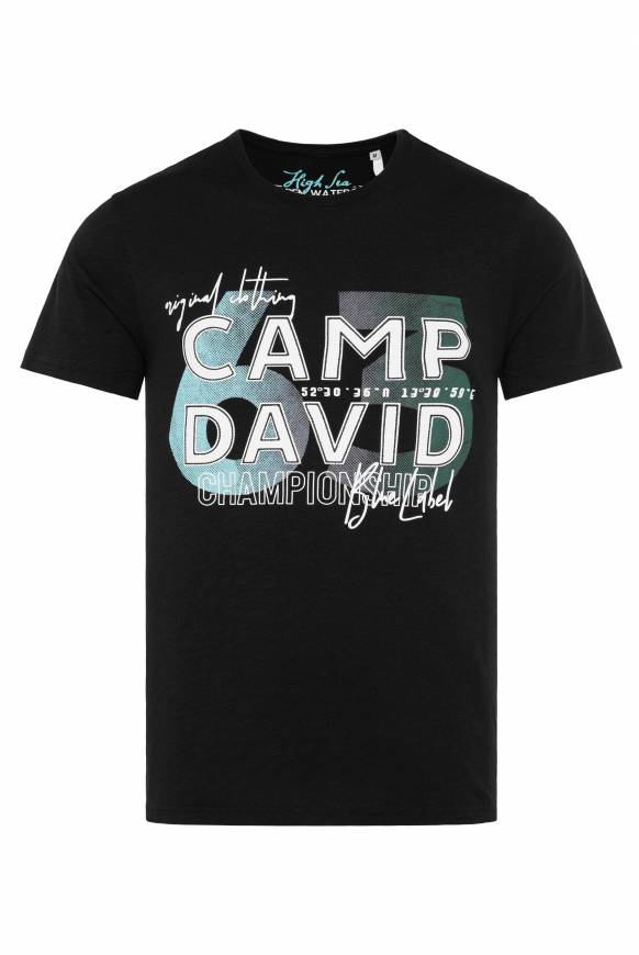 Soccx T-Shirt mit Rubber Print black M Angebote