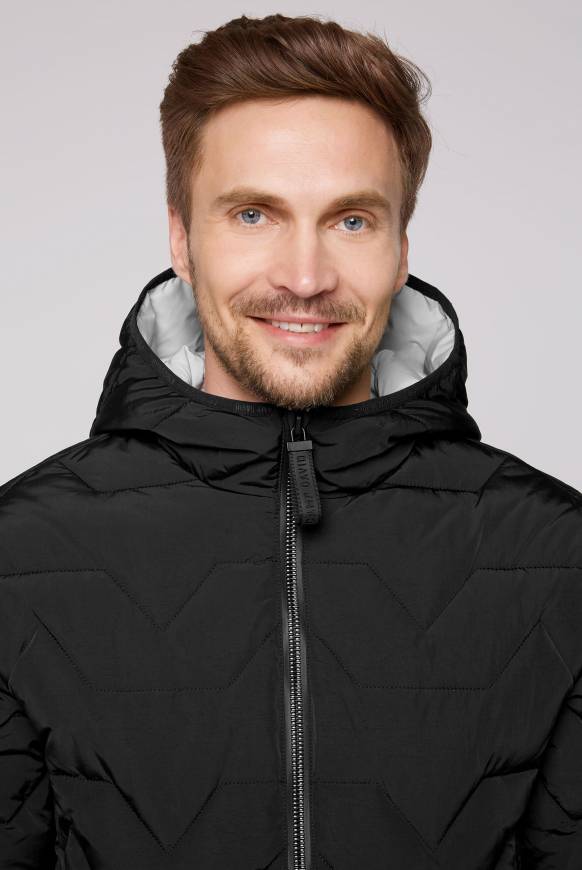 Soccx Winterjacke mit Stepp-Design black Versandkostenfrei