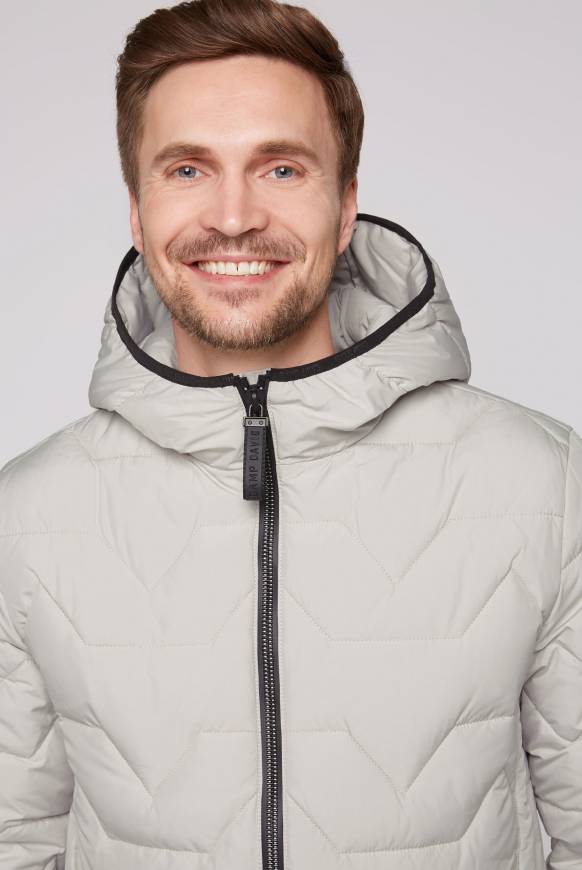 Soccx Winterjacke mit Stepp-Design light grey Großer Ausverkauf