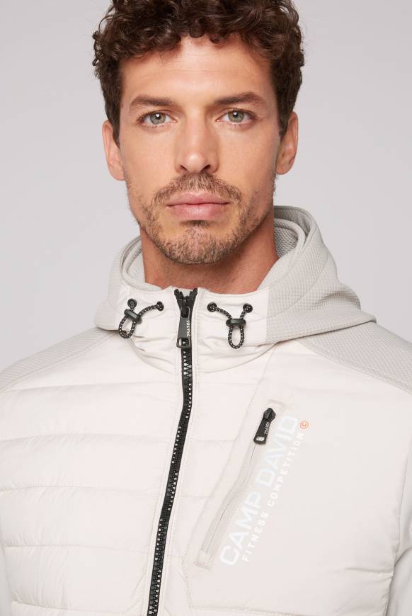 Soccx Softshelljacke im Materialmix mit Kapuze shell Begrenztes Angebot