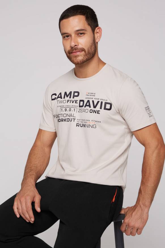 Soccx Sport-T-Shirt mit Artwork shell Exklusivangebot