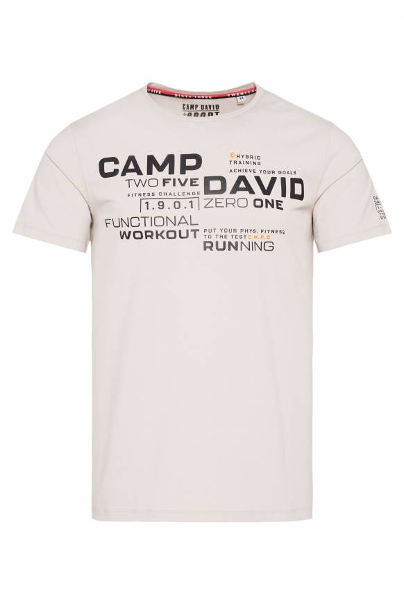 Soccx Sport-T-Shirt mit Artwork shell Exklusivangebot