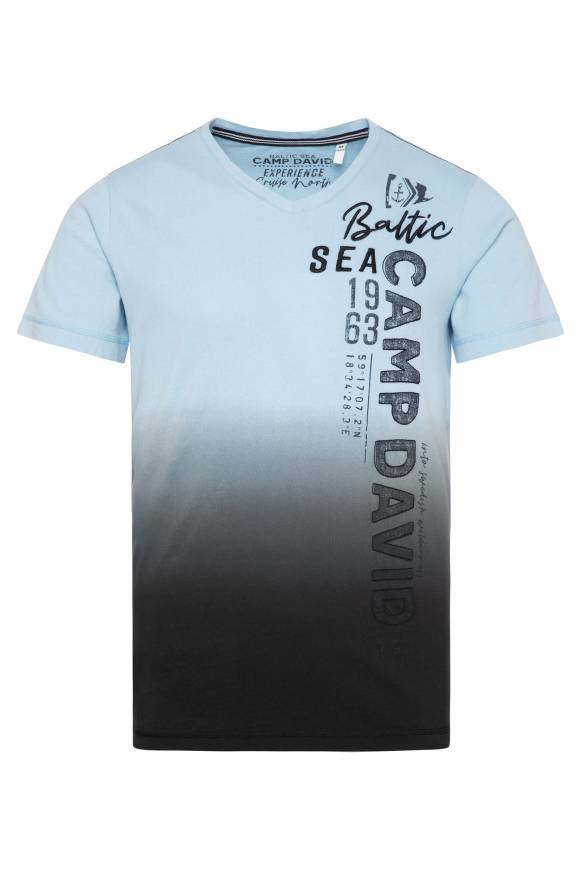 Soccx T-Shirt Dip Dye mit senkrechtem Logo Artwork black Zeitlich begrenztes Angebot