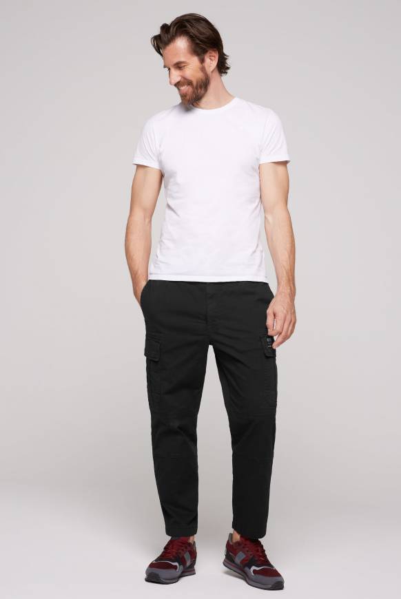 Soccx Cargohose mit Klappentaschen black Wochenangebot