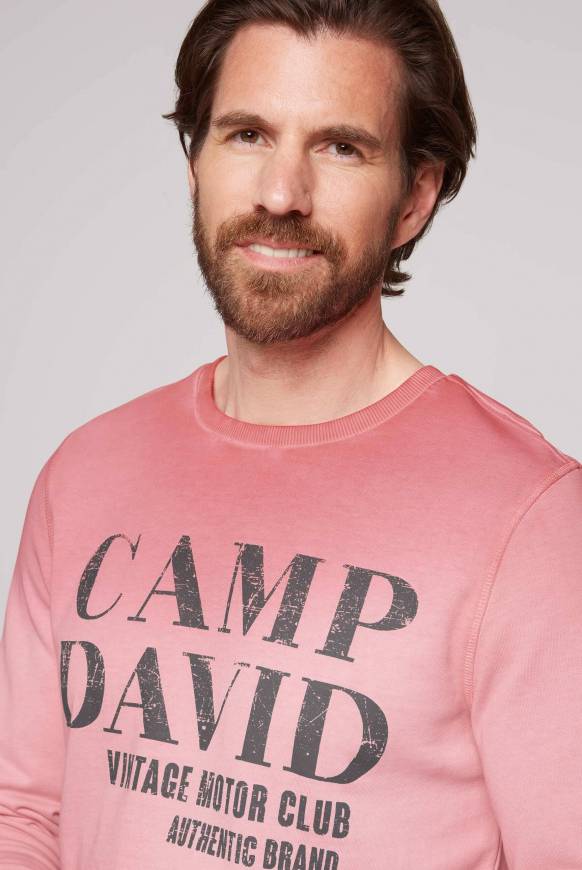 Soccx Sweatshirt mit Vintage Print sunrise Im Verkauf