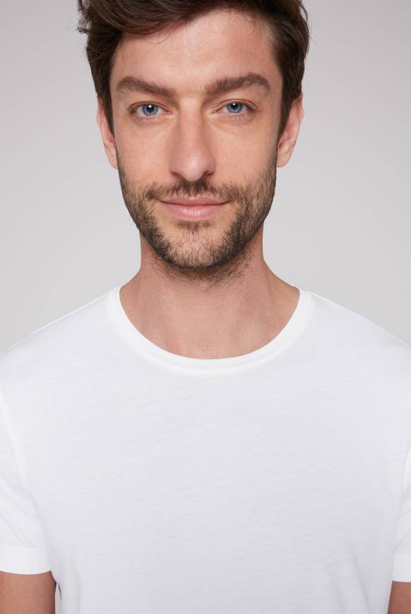 Soccx Basic T-Shirt Rundhals 2er-Pack opticwhite Preisnachlass