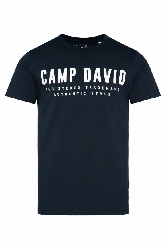 Soccx Basic Logo T-Shirt blue navy Blitzangebot