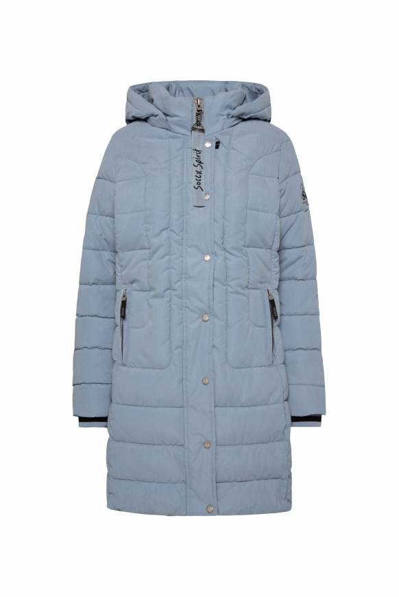 Soccx Peached Parka mit abtrennbarer Kapuze cool grey Fabrikladen