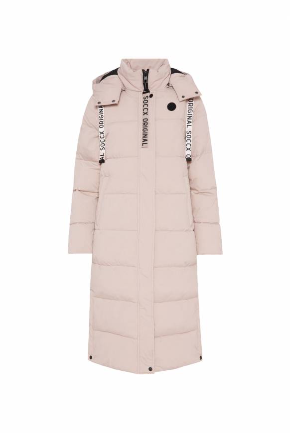 Soccx 2-in-1 Puffer Coat und Weste light beige Online