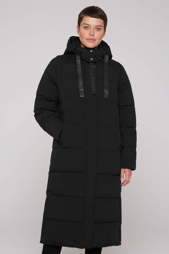 Soccx 2-in-1 Puffer Coat und Weste black Outlet