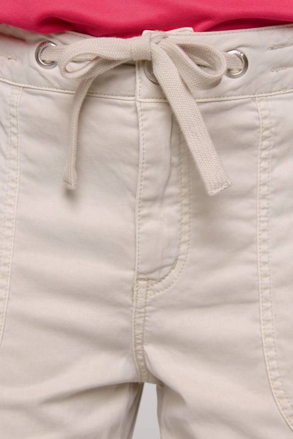 Soccx Cargohose mit Print Artwork stone beige Neueste Mode