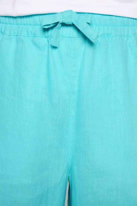 Soccx Culotte aus Leinen mit Elastikbund lagoon blue Exklusive Angebote