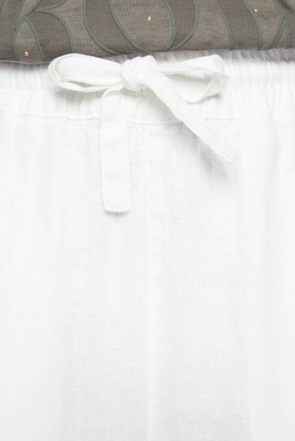 Soccx Klassische Leinenhose mit Elastikbund opticwhite Bestseller