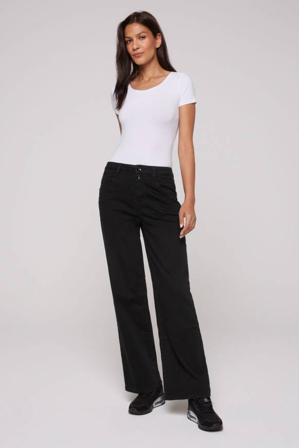Soccx Jeans NA:DI Regular Fit black Riesige Ersparnisse