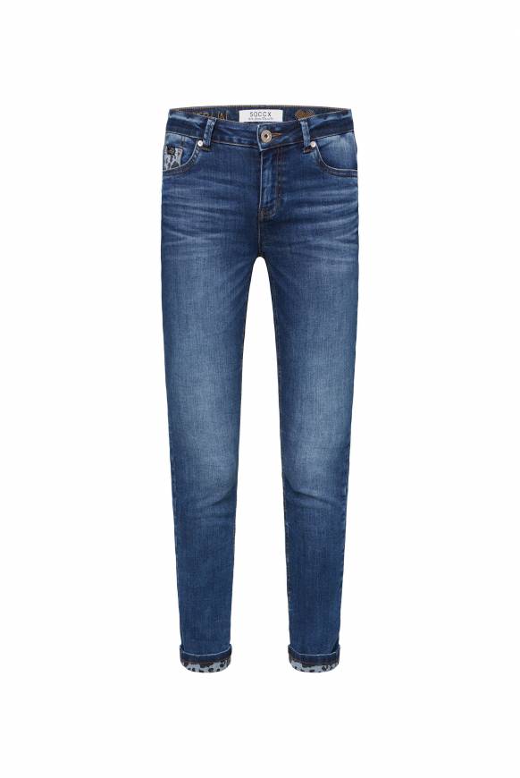 Soccx Jeans MI:RA Slim Fit blue vintage Tiefpreis