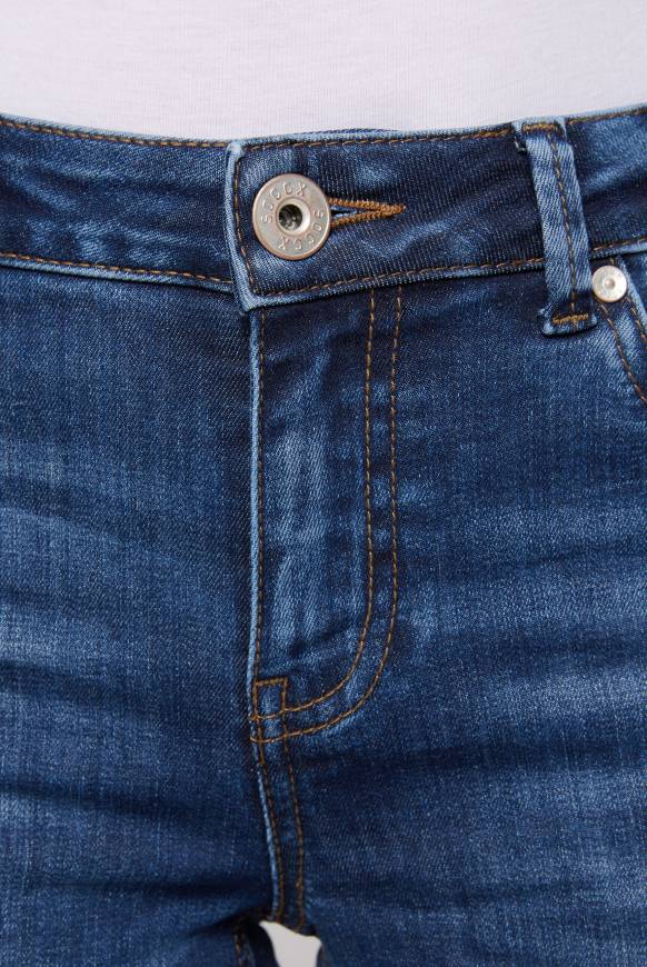 Soccx Jeans MI:RA Slim Fit blue vintage Tiefpreis