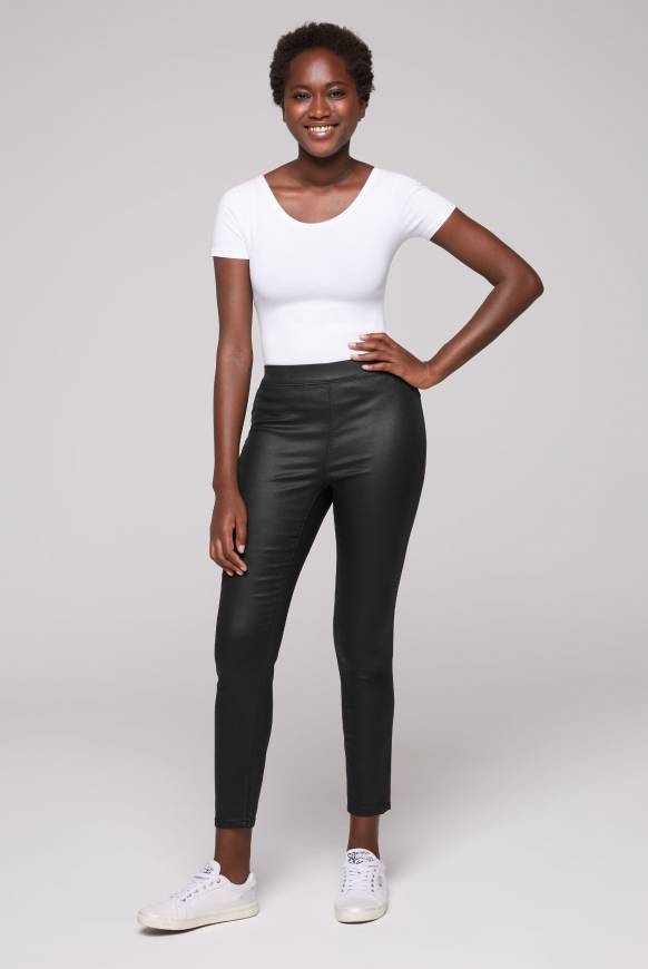 Soccx Jeggings PI:A Skinny Fit black washed Wochenangebot