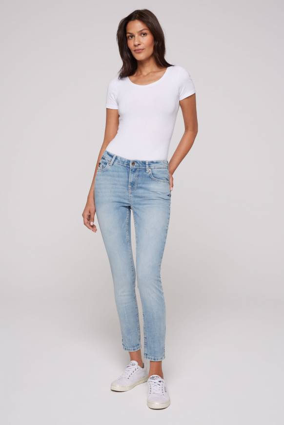 Soccx Jeans MI:RA Slim Fit dark used aged Kostenlose Rückgabe