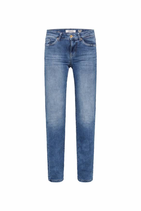 Soccx Jeans RO:MY Regular Fit blue vintage Begrenzte Freigabe