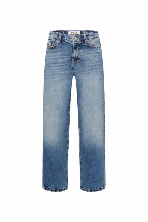 Soccx Jeans NA:DI Regular Fit blue grey Neueste Stile