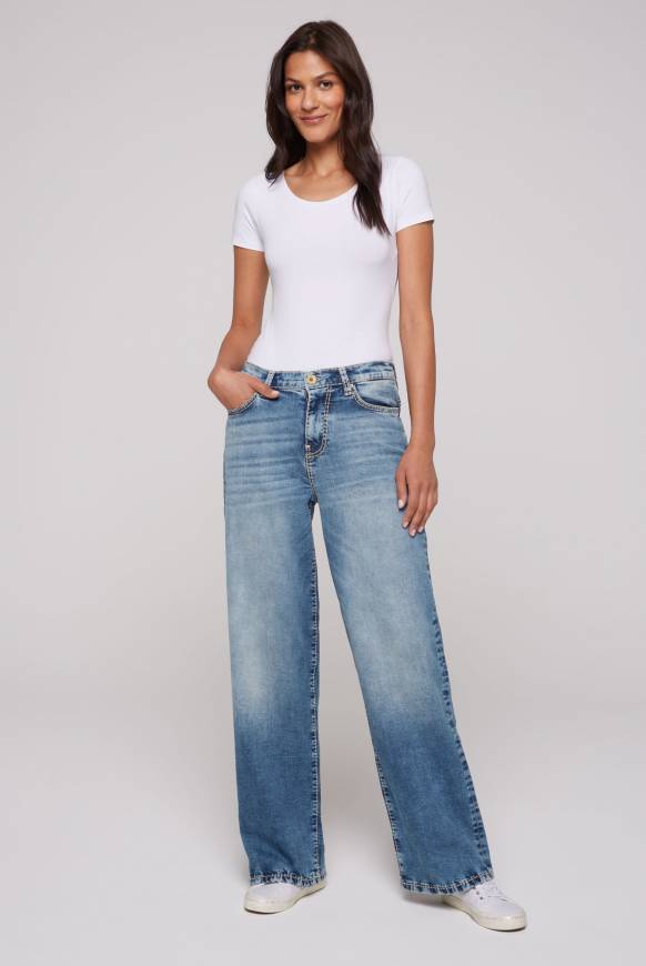 Soccx Jeans NA:DI Regular Fit blue grey Neueste Stile