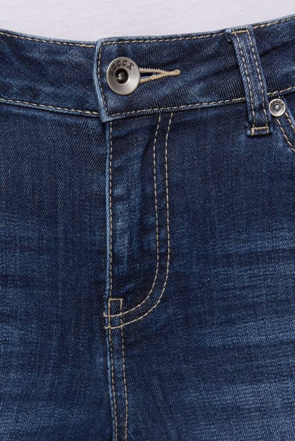 Soccx Jeans PU:SH Slim Fit deep blue Bis zu 50% Rabatt