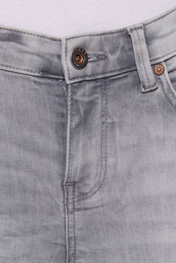 Soccx Jeans MI:RA mit Seitenstreifen grey Nur für heute