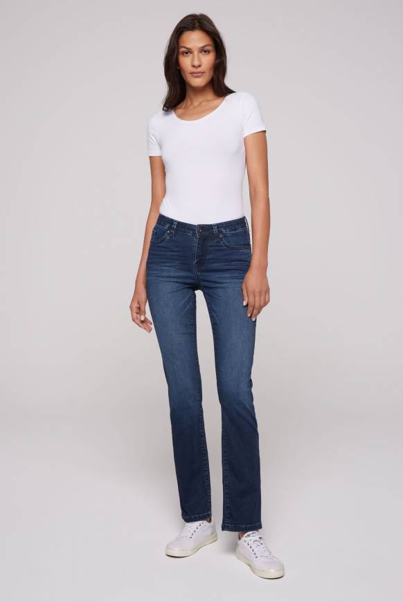 Soccx Jeans RO:MY Regular Fit dark blue Sonderangebot der Fabrik