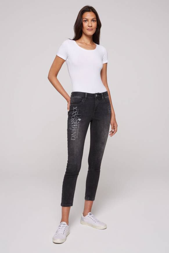 Soccx Jeans MI:RA Slim Fit jogg grey printed Vierteljährliche Förderung