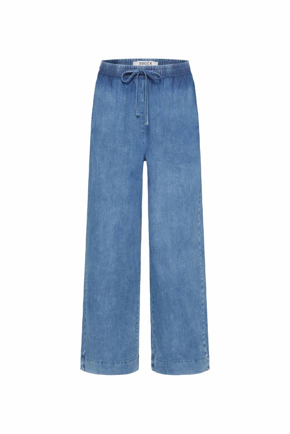 Soccx Wide Leg Jeans authentic blue Discount Store für neue Produkte