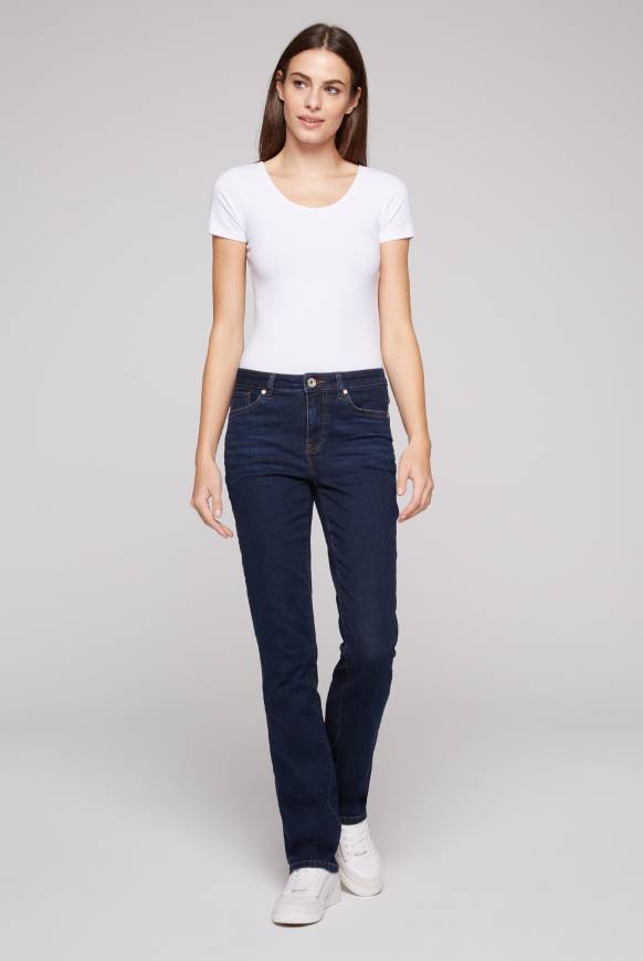 Soccx Jeans RO:MY Regular Fit dark blue Nur noch ein Tag übrig