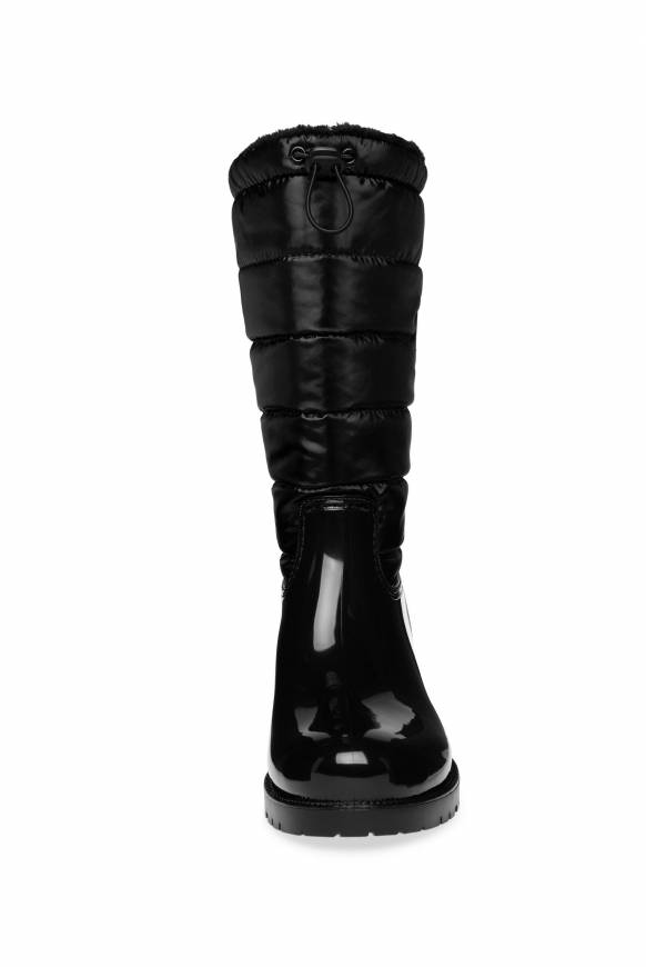 Soccx Gefütteter Gummistiefel mit Steppschaft black Super Rabatt