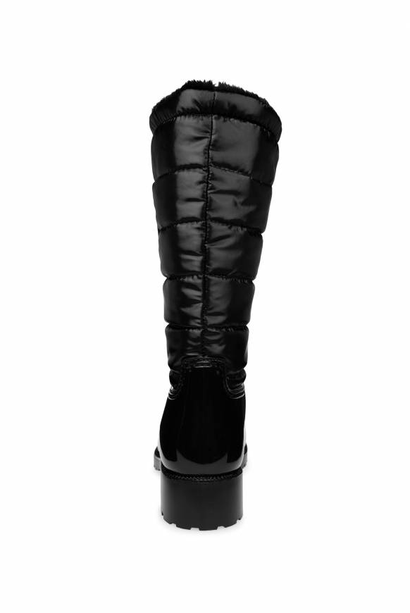 Soccx Gefütteter Gummistiefel mit Steppschaft black Super Rabatt