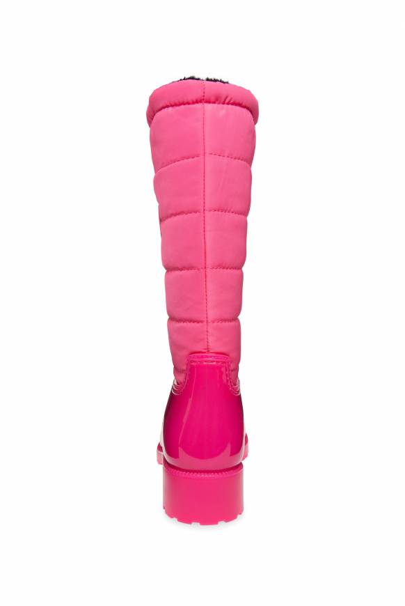 Soccx Gefütteter Gummistiefel mit Steppschaft neon pink 50% Rabatt mit kostenlosem Versand