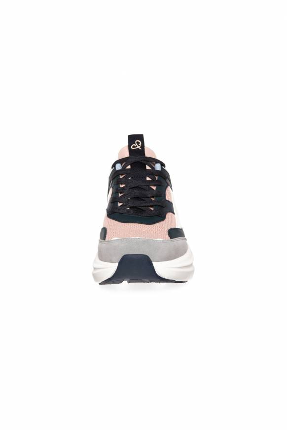 Soccx Sneaker im bunten Materialmix mit Dip-Dye-Sohle rose blush Im Verkauf