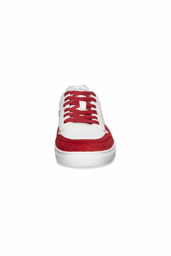 Soccx Retro Sneaker clear red/white 2025