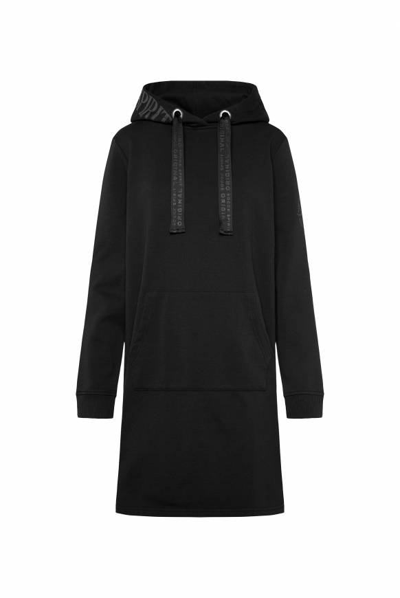 Soccx Sweatkleid mit Kapuze und Glossy Prints black Online
