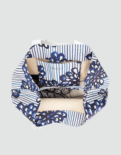 Marc O'Polo Shopper mit Flower-Print Bis zu 60% Rabatt