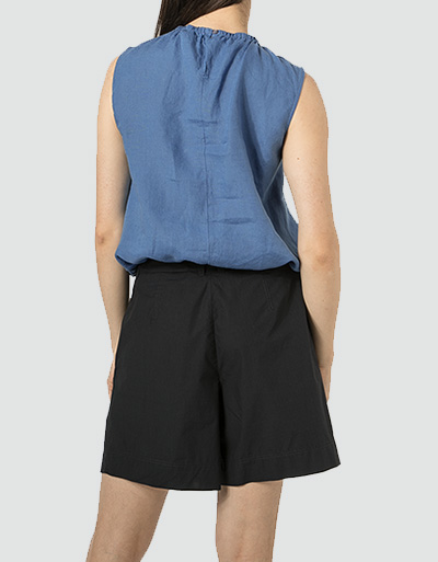 Marc O'Polo Leinenshirt mit elastischem Halsausschnitt Bis zu 65% Rabatt