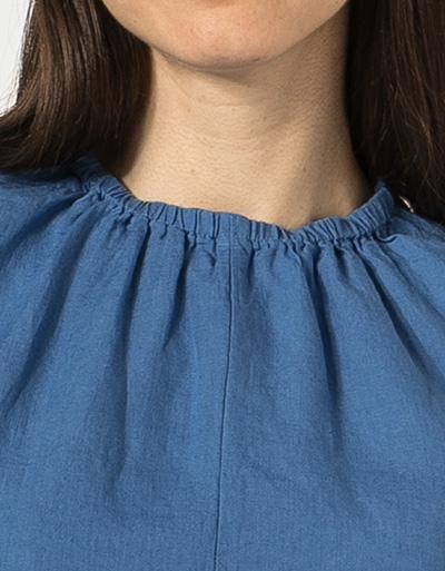 Marc O'Polo Leinenshirt mit elastischem Halsausschnitt Bis zu 65% Rabatt