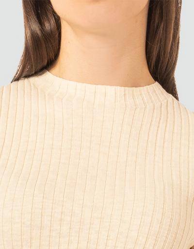 Marc O'Polo Kurzarmpullover aus feinem Rippenstrick Black Friday