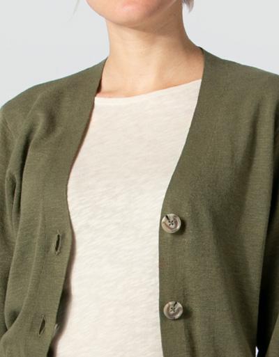Marc O'Polo Cardigan aus Baumwolle und Leinen Heißer Verkauf