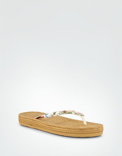 ROXY Zehensandalen in Bastoptik Räumungsverkauf