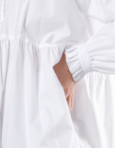 BETTER RICH Stufenkleid aus reiner Baumwolle Letzte 3 Tage