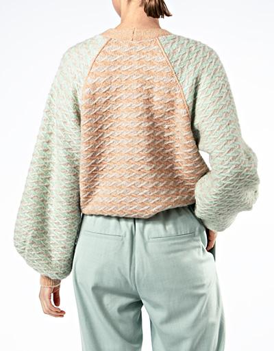 SECOND FEMALE Cardigan mit Alpakawolle Discount Store für neue Produkte