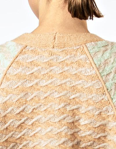 SECOND FEMALE Cardigan mit Alpakawolle Discount Store für neue Produkte